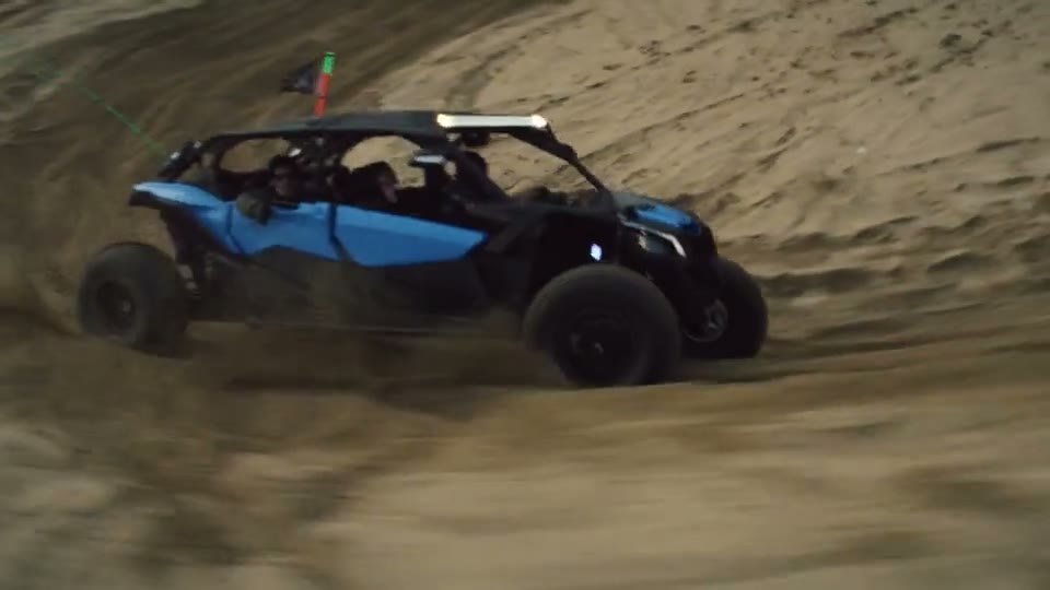 UTV in sand dunes