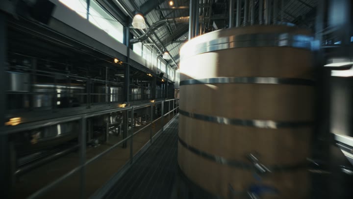 Barrel room flythrough